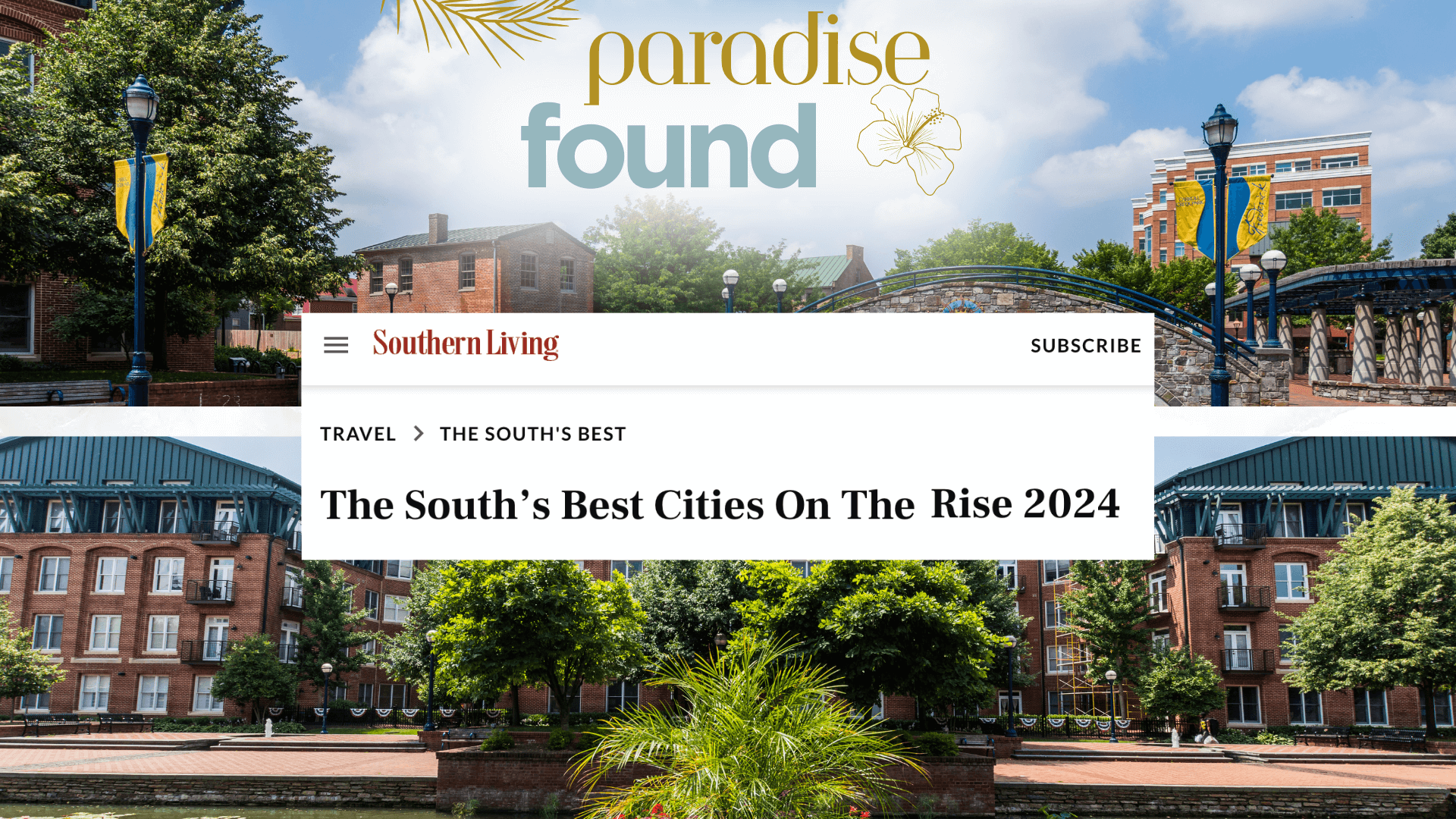 Frederick Featured in Southern Living