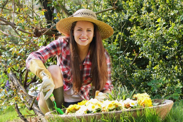 woman-in-garden