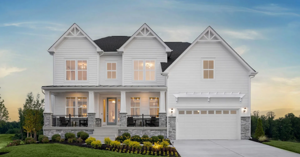DRB Homes Albemarle House in the Cornerstone Series